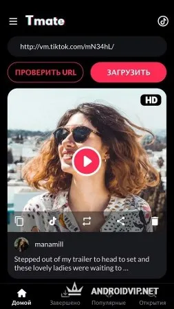 Tmate — скачать видео из TikTok фото 2