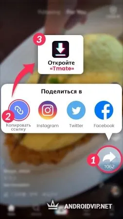 Tmate — скачать видео из TikTok фото