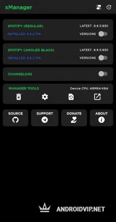 xManager для Spotify фото