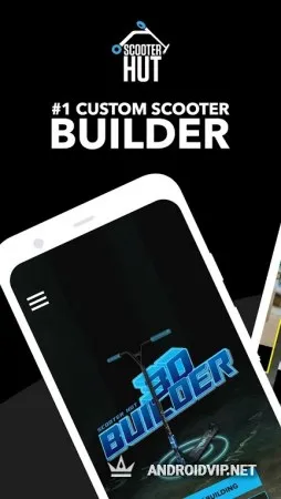 Scooter Hut 3D Custom Builder фото