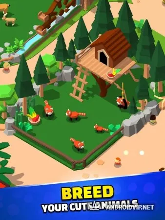 Idle Zoo Tycoon 3D - Animal Park Game фото 3