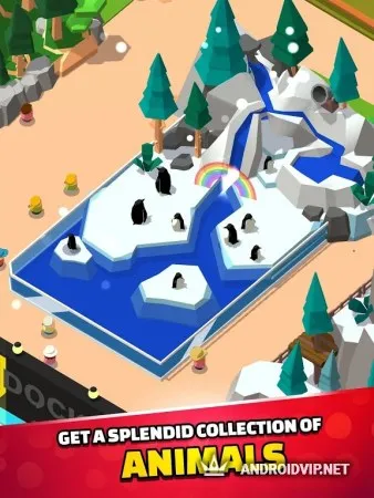Idle Zoo Tycoon 3D - Animal Park Game фото 2
