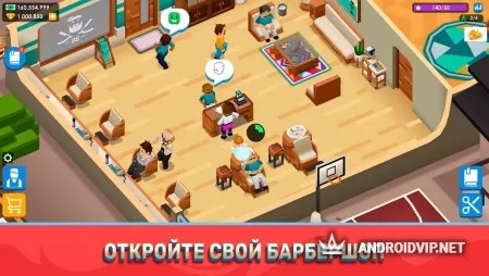 Idle Barber Shop Tycoon фото