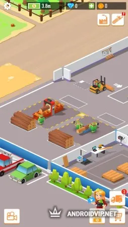 Idle Forest Lumber Inc: Timber Factory Tycoon фото 2