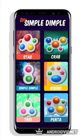 DIY Simple Dimple! Pop It Fidget Toys Set фото