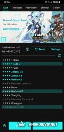 Genshin Impact Wish Simulator фото 2