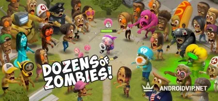 Kids VS Zombies: эпик PvP битвы за пончики фото 3