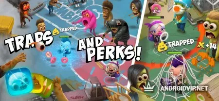 Kids VS Zombies: эпик PvP битвы за пончики фото