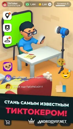 Idle Tiktoker Симулятор: Стань звездой Тик Тока фото
