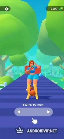 Squirt Gun Girl: Garden Runner фото