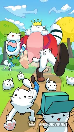 Purrland: крафт и эволюция котов милые котики фото 2