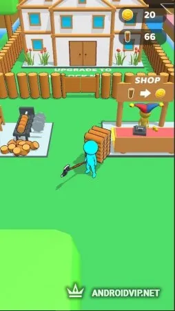 Craftheim - ленивый дровосек фото