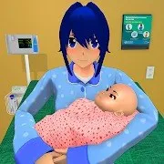 Anime Family Life Simulator: Pregnant Mother Games