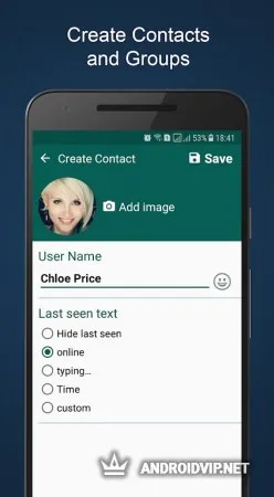 Fake Chat Maker - WhatsMock Prank chat фото 2