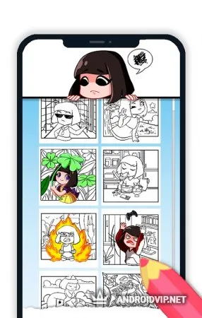 Paint Maha - Раскраска с Машкой фото