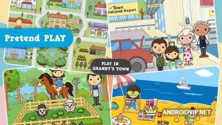 Lila's World: Create, Play, Learn in Granny's Town фото 2