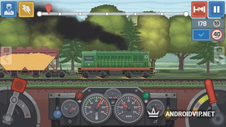 Train Simulator: поезд игра 2D фото 3