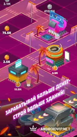 Idle Build Cyber City Clicker фото