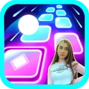 Lady Diana Magic Tiles Hop Edm Rush