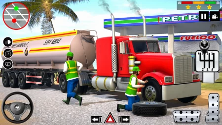 Oil Tanker Truck Driving Games фото 2