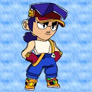 Книжка-раскраска Brawl Stars