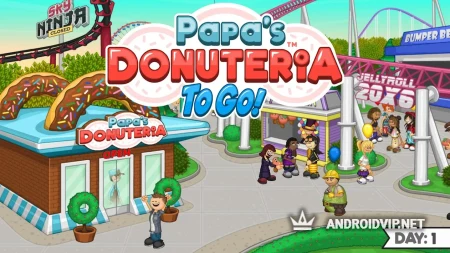 Papa's Donuteria To Go! фото