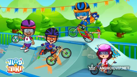 Влад и Ники: Велогонки BMX фото 2