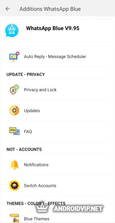 WhatsApp Blue фото