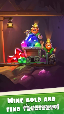 Gnome Diggers: Золото и шахты фото