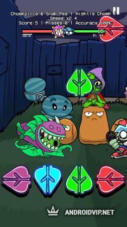 Plants vs Rappers FNF Mod 2.0 фото
