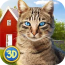 Симулятор Кошки на Ферме 3D