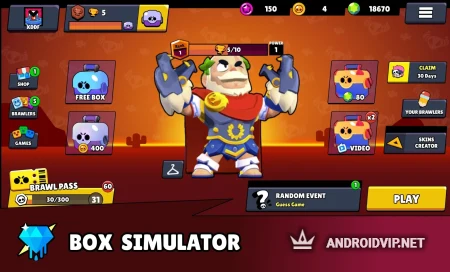 Box Simulator Sam Brawl Stars фото