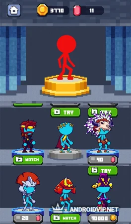 Stickman vs Craftman Tower War фото