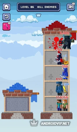 Stickman vs Craftman Tower War фото 2