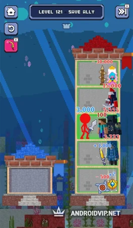 Stickman vs Craftman Tower War фото 3