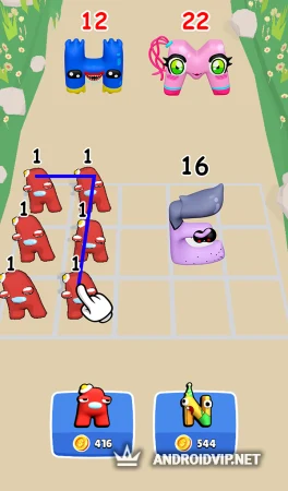 Alphabet Merge: Monster Master фото 3