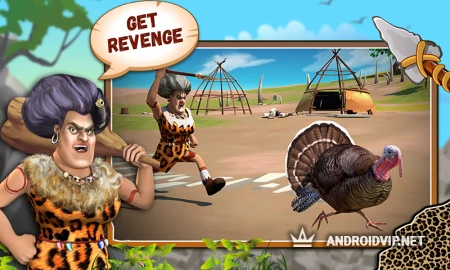 Scary Teacher Stone Age фото 2