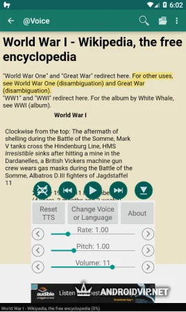 @Voice Aloud Reader (TTS) фото 2