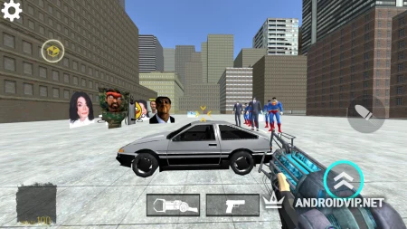 Nextbots In Playground mod фото