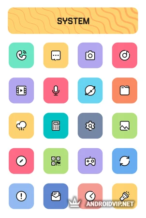 Crayon Adaptive IconPack фото