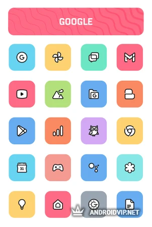 Crayon Adaptive IconPack фото 3